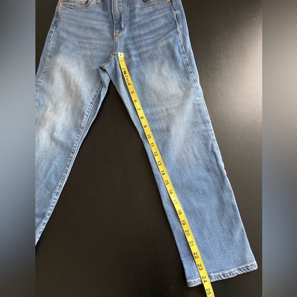NWOT Universal Thread High-Rise Slim Straight Fit Cropped Jeans 00 Short - Picture 5 of 6